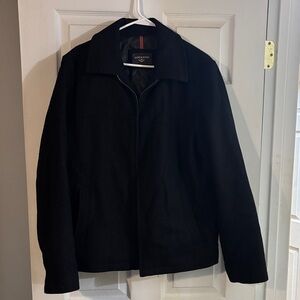 Dockers Men's Black Dress Coat